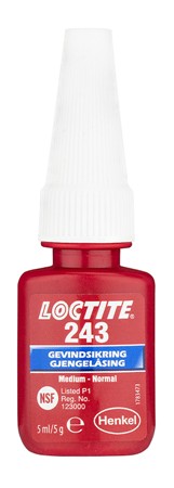 LT-Loctite 243 BC  -   5ml+   Zaistovanie skrutiek