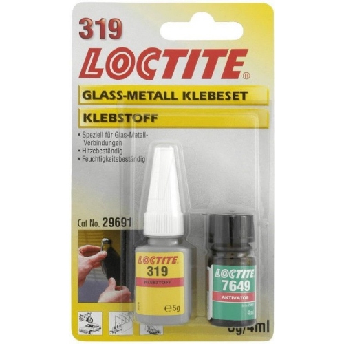 LT-Loctite AA 319/SF 7649 KT - sada lepenie kov - sklo