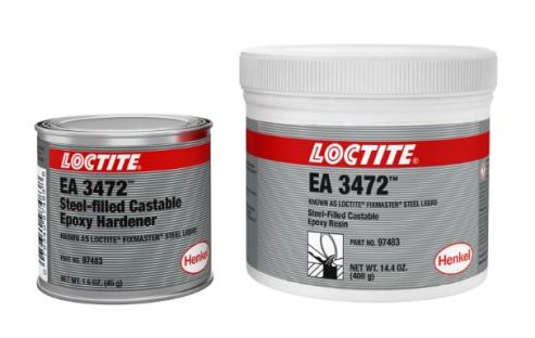 LT-Loctite EA 3472 KT - 500g-   Metall-set ST2 - ocel tekuta