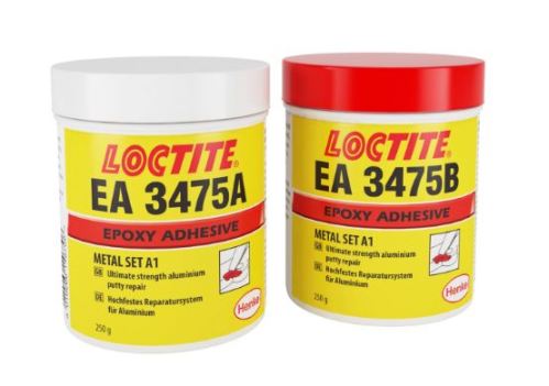 LT-Loctite EA 3475 KT  - 500g-   Metall-set AL1 - hlinik