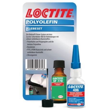 LT-Loctite 406/770 - blister+   Lepidlo Polyolefinova sada