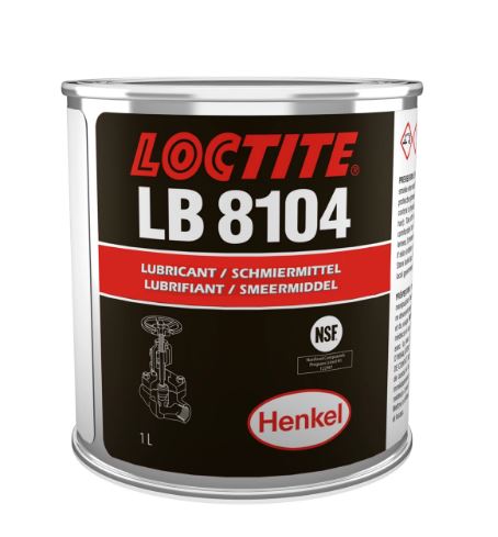 LT-Loctite LB 8104  -  1L+   Mazivo potravin. silikonove atest