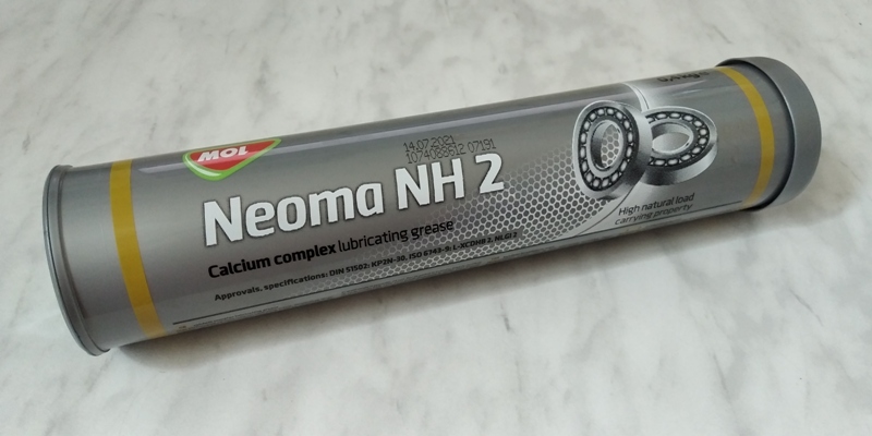 Mazivo MOL Neoma NH2 - K400 - 400 g        cervena farba