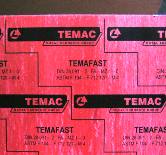 TD Temafast 5,0mm 1500x1500 cerveny ECONOMY